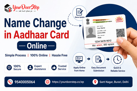 Mumbai, Legal, Name Change In Aadhaar Card Online | YourDoorStep