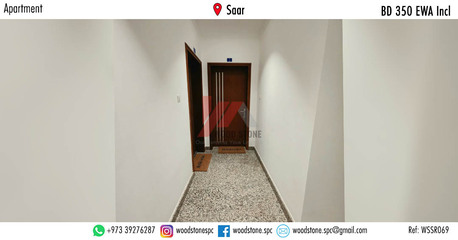 Saar, Apartments, Flats, Houses & Villas, BHD 350/month,  Furnished,  2 BR,  110 Sq. Meter,  Fully Furnished 2 Bedroom Apartment, Saar - BD 350 Incl WSSR069