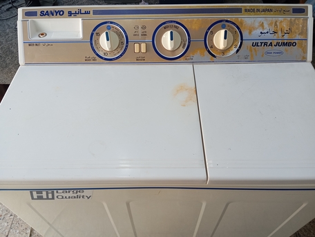 Riyadh, Household Items, SAR 250,  SANYO JUMBO Washing Machine