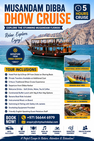 Dubai, Travel, Explore Scenic Beauty With Musandam Dibba Tour