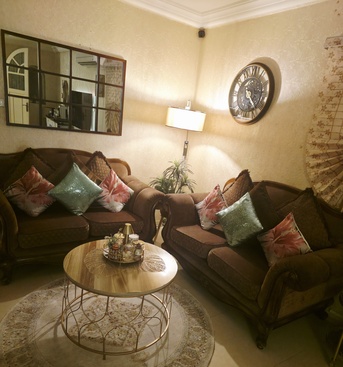 Jeddah, Furniture, SAR 2750,  Excellent Condition Sofa Set From Home Center