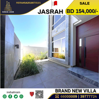 Hamala, Real Estate For Sale, BHD 154000,  3 BR,  Brand New Corner Villa For Sale In Jasra