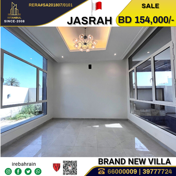 Hamala, Real Estate For Sale, BHD 154000,  3 BR,  Brand New Corner Villa For Sale In Jasra