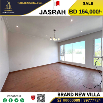 Hamala, Real Estate For Sale, BHD 154000,  3 BR,  Brand New Corner Villa For Sale In Jasra