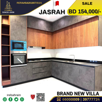 Hamala, Real Estate For Sale, BHD 154000,  3 BR,  Brand New Corner Villa For Sale In Jasra