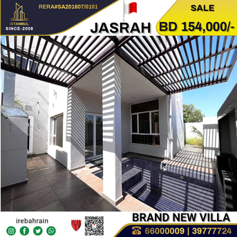 Hamala, Real Estate For Sale, BHD 154000,  3 BR,  Brand New Corner Villa For Sale In Jasra