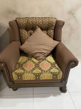 Jubail, Furniture, SAR 1000,  Men&rsquo;s Majlis Sofa Set For Sale &ndash; Consists Of 2 Full Sets.  Total: 9 Pieces:  * 3 Triple-se