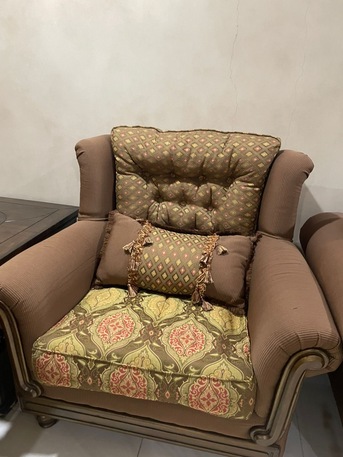 Jubail, Furniture, SAR 1000,  Men&rsquo;s Majlis Sofa Set For Sale &ndash; Consists Of 2 Full Sets.  Total: 9 Pieces:  * 3 Triple-se