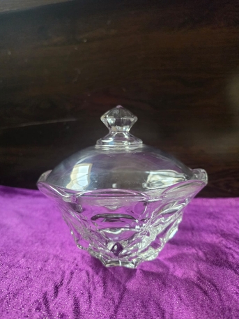Al Rehab, Household Items, SAR 25,  Elegant Candy Bowl Glassware With Top Cover