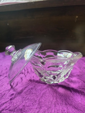 Al Rehab, Household Items, SAR 25,  Elegant Candy Bowl Glassware With Top Cover
