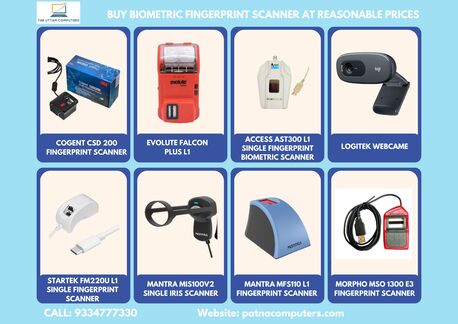 Mumbai, Electronics, UIDAI L1 Aadhaar Biometric Kit & Devices - Patna Computers Pvt Ltd