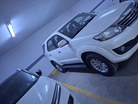 Riyadh, Vehicles, Cars & Trucks , SAR 520000,  Toyota Fortuner (2014 Make, 2015 Registration, White),  2015,  Automatic,  245500 KM,  Toyota Fortuner (, White)   Excellent Condition | Well Maintained |