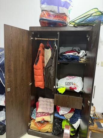 Dammam, Furniture, SAR 200,  Wooden Wardrobe / Almira For Sale &ndash; Good Condition