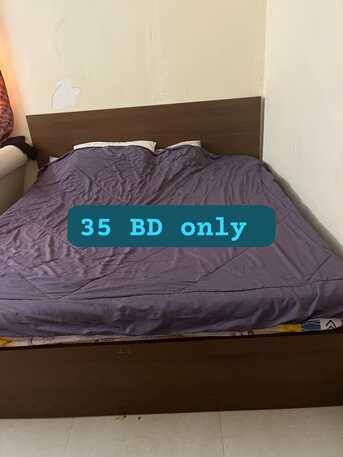 Muharraq, Household Items, BHD 100,  Urgent Sale Bed, Sofa And Refrigerator For Sale