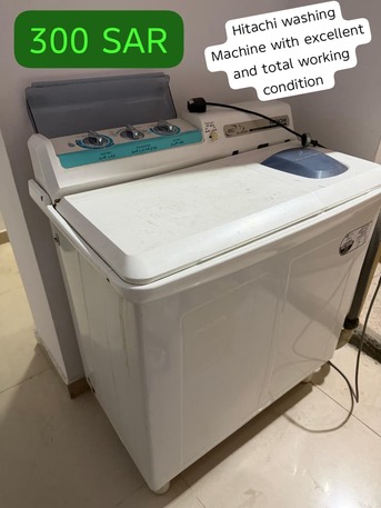 Dammam, Appliances, SAR 300,  Hitachi 8 KG Top Load Washing Machine For Sale &ndash; Best Working Condition