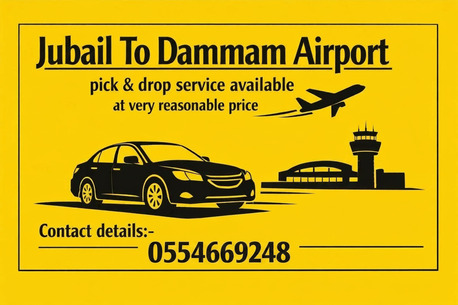 Jubail, Travel, Jubail To Dammam And Riyadh - Taxi - Car