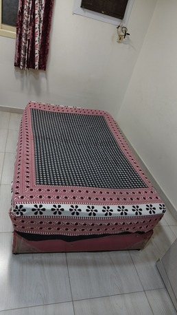 Al Iskan, Household Items, SAR 370,  Urgent Bed With Medicated Mattress For Sale In Good Condition