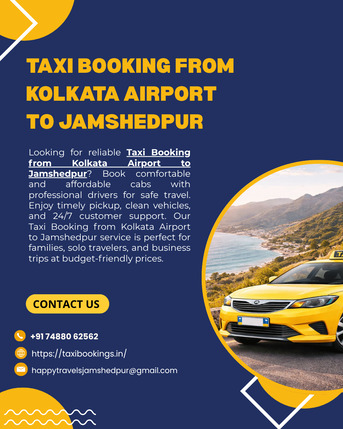 Kolkata, Travel, Affordable Taxi Booking From Kolkata Airport To Jamshedpur