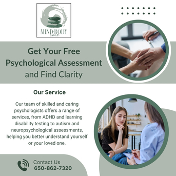 New York, Health, Get Your Free Psychological Assessment And Find Clarity