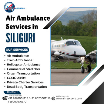 Lucknow, Health, Siliguri Air Ambulance &ndash; Life-Saving Flight Support