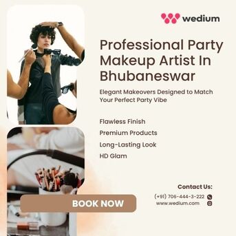 Bhubaneswar, Fashion & Design, Professional Party Makeup Artist In Bhubaneswar For Elegant Makeovers