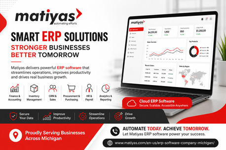 New York, ERP, Best ERP Company In Michigan For Digital Transformation