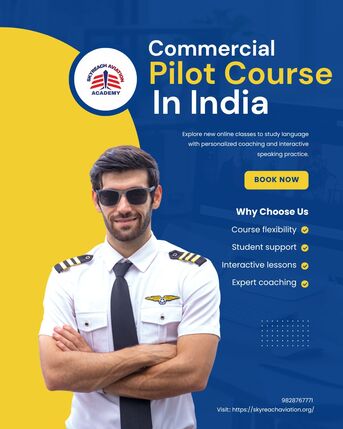 Jaipur, Education, Commercial Pilot Course In India &ndash; Become An Airline Pilot With Skyreach Aviation Academy