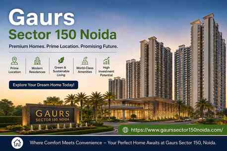 Noida, Real Estate For Sale, 3 BR,  Gaurs Sector 150 Noida - Premium Apartments For Sale