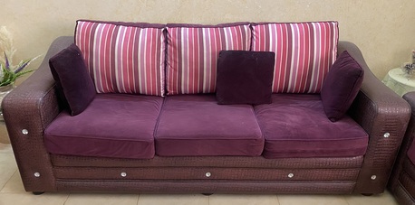 Riyadh, Furniture, SAR 900,  Sofa Set 7 Seater For Sale