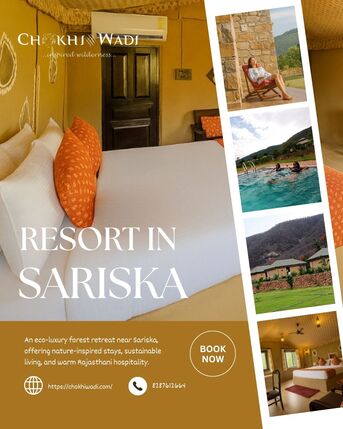Jaipur, Travel, Luxury Resort In Sariska &ndash; Book Nature Stay At Chokhiwadi Forest Retreat