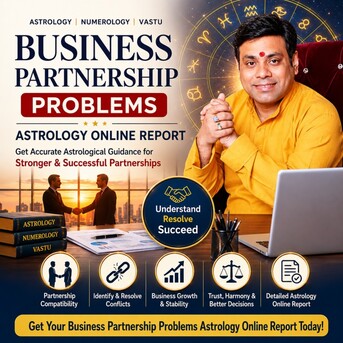 Lucknow, Business, Online Astrology Report For Business Partnership Success