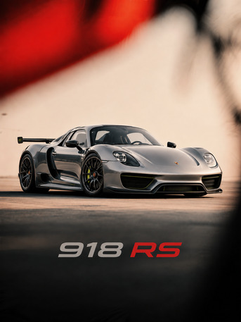New York, Automotive, Porsche Vision 918 RS