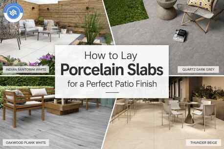 London, Farm & Garden, How To Lay Porcelain Slabs Perfectly - East Yorkshire Stone