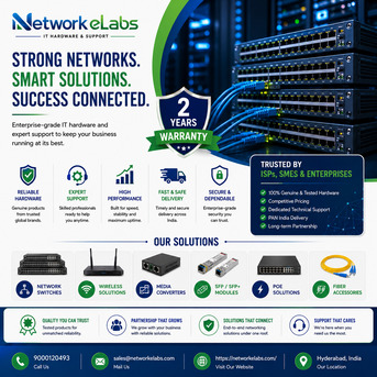 Hyderabad, Business, Empowering Networks With Performance, Reliability & Smart Connectivity. 🚀