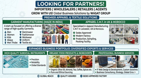 Casablanca, Business Partners, Looking For Importer, Wholesaler, Retailer, Partner & Agent