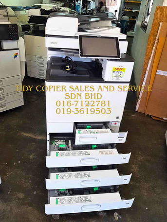 Dutamas, Machinery, MYR 3050,  Work Smarter With Ricoh Copier Solutions! MPC3004