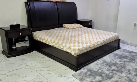 Riyadh, Furniture, SAR 500,  King Size German Full Bedset Excellent Condition
