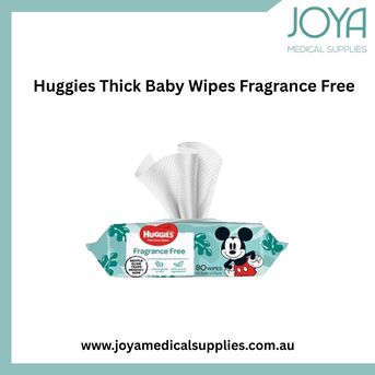 Sydney, Health & Beauty Items, Huggies Thick Baby Wipes Fragrance Free 19.5X17cm - Joya Medical Supplies