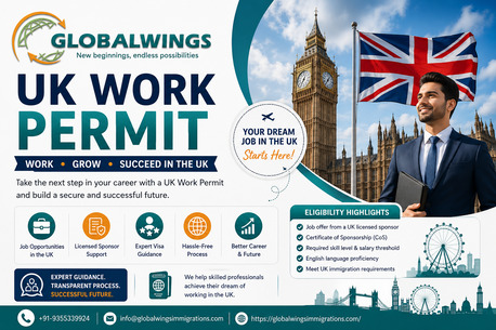 New Delhi, Immigration, Latest UK Work Permit Visa Requirements And Online Application Support