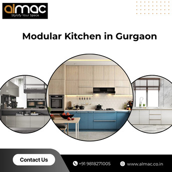 New Delhi, Interior Design, Modern Modular Kitchen In Gurgaon