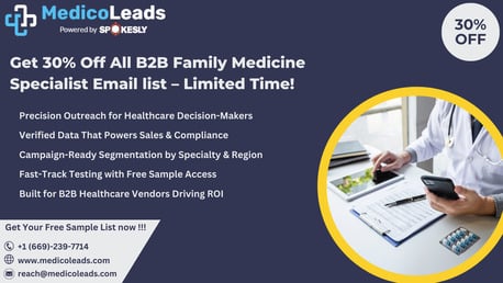 San Francisco, Business, Get Verified Family Medicine Specialist Email List