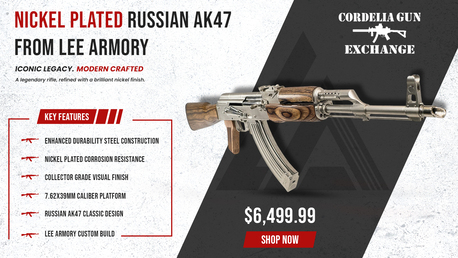 San Francisco, Collectibles, USD 6499,  Buy Nickel Plated AK47 Rifle Online - Lee Armory