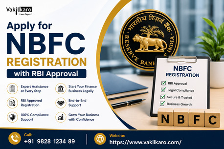 Jaipur, Legal, Apply For NBFC Registration With RBI Approval