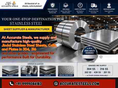New Delhi, Materials, INR 131,  Stainless Steel Sheet & Coil Supplier L Dealer In Delhi