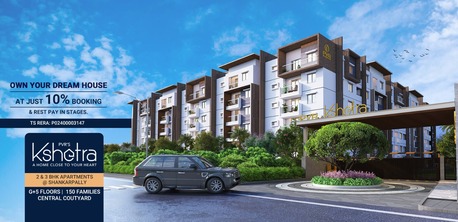 Hyderabad, Real Estate For Sale, INR 6000,  2 BR,  1200 Sq. Feet,  Luxury Gated Community Apartments At Mokila - Shankarpally-Hyderabad