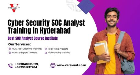 Hyderabad, Education, Cyber Security SOC Analyst Training In Hyderabad