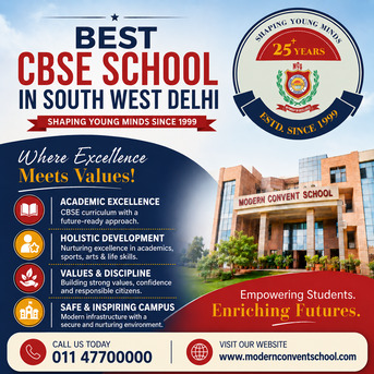 New Delhi, Education, Best CBSE School In South West Delhi - Modern Convent School