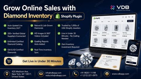 New York, Software Development, Grow Online Sales With Diamond Inventory Shopify Plugin