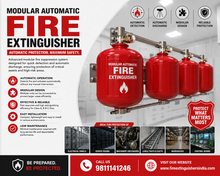 Mumbai, Marketing, Modular Automatic Fire Extinguisher