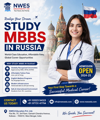 New Delhi, Lessons Offered, 🇷🇺 From Dreams To Doctor Coat &mdash; Start Your MBBS Journey In Russia! 👩&zwj;⚕️✨
